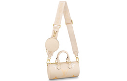 Louis Vuitton Сумка SummerPapillon из телячьей кожи, сумка через плечо, маленькая женская, ванильно-желтая m45708