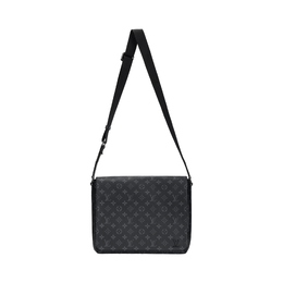 Louis Vuitton Сумка-мессенджер из холста, сумка через плечо, мужская сумка среднего размера, черная m45271