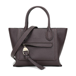 Longchamp Сумка Mailbo из коровьей кожи, через плечо, маленькая женская, баклажаново-фиолетового цвета 10103hta061