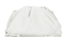 Bottega Veneta Сумка-мессенджер Cloud Bag из коровьей кожи, женская, кремово-белая 585852-vcp40-9143