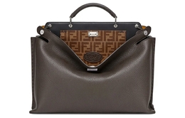 Fendi Кожаный портфель, мужская сумка на одно плечо, коричневый 7va476-a91a-f1cj2