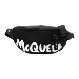 Поясная сумка с логотипом граффити Alexander McQueen 596425hwc2k1070