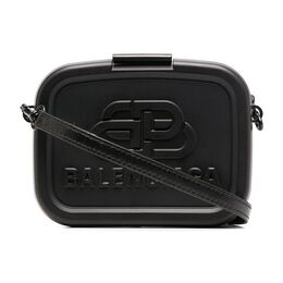 Balenciaga Сумка для обеда из овчины, сумка через плечо, женская, черная 638324jew171000
