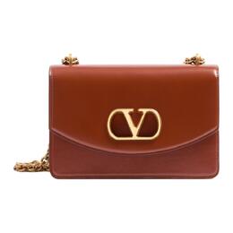 Valentino Сумка через плечо из телячьей кожи, женская, коричневого цвета wb0r16gcbwuc