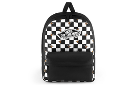 Vans Рюкзак из полиэстера, обычный, унисекс, черно-белый, шахматный vn0a3ui6yzt