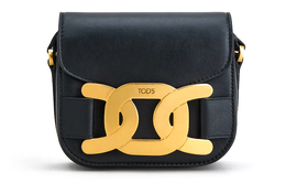 Tod's Сумка KATE из гладкой кожи, через плечо, мини, женская, черная xbwaoyj0100rorb999