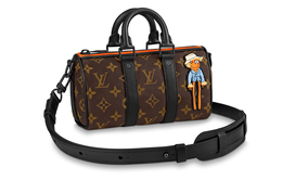 Louis Vuitton Сумка Keepall Nano Scarecrow через плечо, коричневая m80201