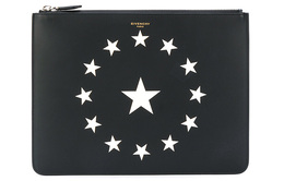 Кожаный клатч Givenchy унисекс, черный bk06072772-004