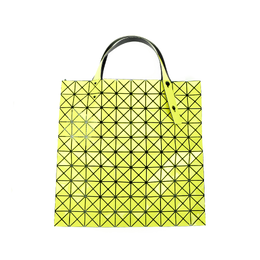 Issey Miyake Сумка-шоппер Prism из поливинилхлорида, женская, желтая bb16-ag513-52