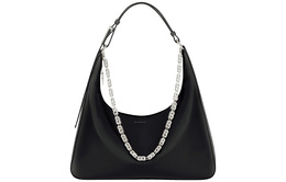 Givenchy Сумка на плечо с вырезом в форме луны, средняя, черная bb50lwb1a4-001