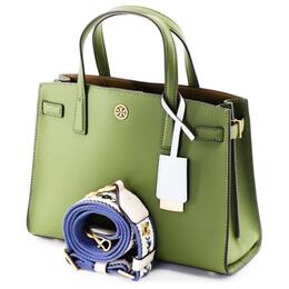 Женская кожаная сумка через плечо, цвет авокадо Tory Burch 84356-370