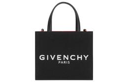 Givenchy Сумка-шоппер Mini G Tote из холщовой ткани черного цвета bb50n0b1f1-001