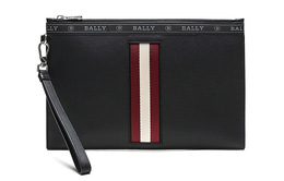 Bally Кожаная сумка-клатч на молнии, обычная мужская, черная, красная, белая benery-hp-100