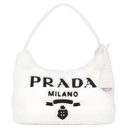 Prada Сумка через плечо Re Edition Fabric, женская белая сумка через плечо 1ne515-2dxo-f0964