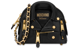 Moschino Сумка через плечо из овчины, женская, черная mdp211a7435-8002