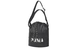 Puma Сумка-ведро из ткани, сумка через плечо, сумка через плечо, женская, черная, Trumpets 077935-01