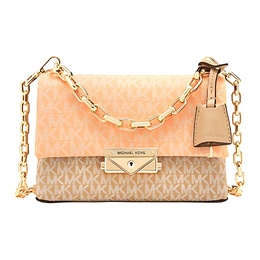 Michael Kors Сумка Cece из искусственной кожи, через плечо, очень маленькая, женская, оранжевая, многоцветная 32t1g0ec0b
