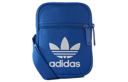 Adidas Originals Тканевая маленькая квадратная сумка через плечо, мини-сумка унисекс, синяя bk6729