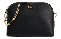Michael Kors Сумка-купол Mott Leather, сумка через плечо, большого размера, женская, черная 32s9gf5c3l-001