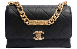 Chanel Сумка через плечо Caviar из телячьей кожи, женская, черная as2711-b06454-94305