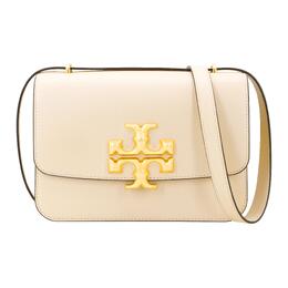 Tory Burch Сумка через плечо Eleanor из кожи, женская, кремово-белая 83009-122