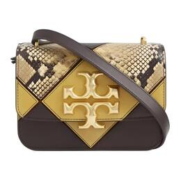 Tory Burch Сумка-тоут Eleanor из натуральной кожи, женская, цвет пчелиный воск, желтый 84088-911