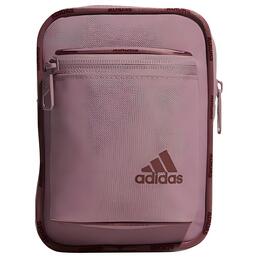 Adidas Сумка через плечо из полиэстера, обычная, унисекс, фиолетово-розовая he2677