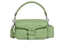 Coach Сумка через плечо Pillow Tabby Leather, сумка-подушка, сумка-облако, сумка через плечо, женская зеленая сумка c3880-lhty6