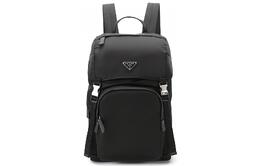 Prada Мужской рюкзак из переработанного нейлона Re Nylon, черный 2vz135-2dmg-f0002-v-hol