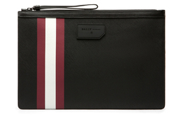 Bally Мужской кожаный клатч BOLLIS, черный, стандартный 6224351