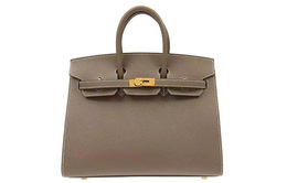 Hermes Сумка Birkin Epsom Leather Birkin, обычная женская, размер 18, цвет "слон", серый h079234cc18