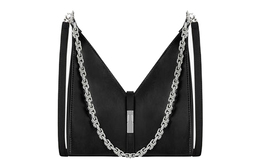Сумка Givenchy из гладкой коровьей кожи с вырезами, мини-сумка через плечо, женская, черного цвета bb50hnb00d-001