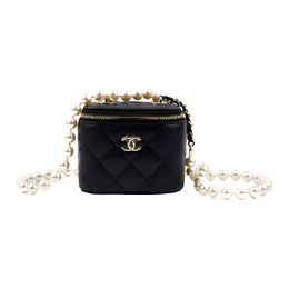 Chanel Сумка-коробка из овчины, сумка через плечо, женская, черная ap2581-b07531-94305