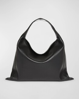 Большая сумка-хобо Hop Bottega Veneta, черный prod274590055 | black