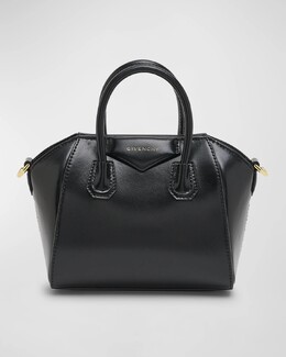 Кожаная сумка Antigona Toy с верхней ручкой Givenchy, цвет Black/Red prod263950476 | black/red