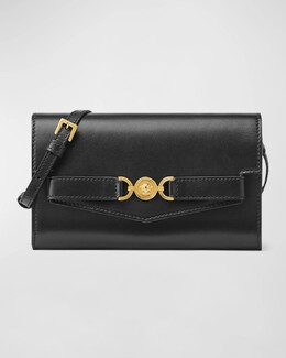 Миниатюрная кожаная сумка через плечо Medusa 95, цвет Black-Versace Gold prod269050063 | black-versace gold
