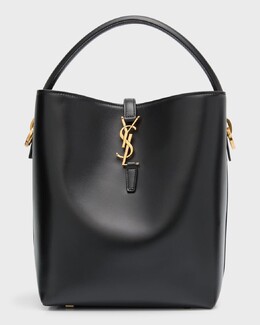 Сумка-мешок Le 37 из телячьей кожи Saint Laurent prod260300031 | black