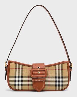 Сумка через плечо с пряжкой в ​​клетку Burberry prod263010142 | vntg chk briar br