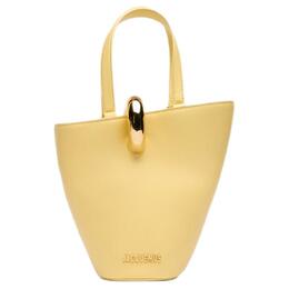 Миниатюрная сумка-ведро Le Petit Bambola асимметричного кроя Jacquemus 243ba3893173210