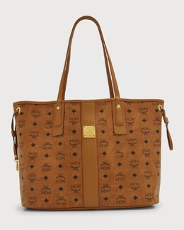 Двусторонняя большая сумка Liz Visetos среднего размера MCM prod226540206 | black