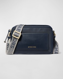 Большая нейлоновая сумка через плечо Jet Set Garbardine Michael Kors prod264410147 | black