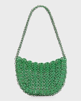 Сумка через плечо с цепочкой Moon 1969 года Paco Rabanne prod257160097 | bright green