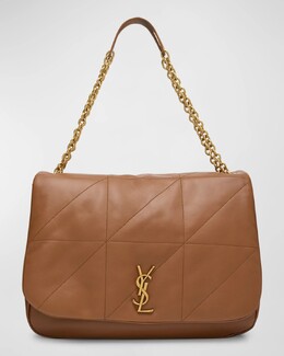 Сумка через плечо Jamie 4.3 Maxi YSL из гладкой кожи Saint Laurent, цвет Light Fox prod260300233 | light fox