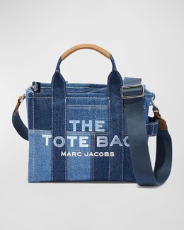 Маленькая джинсовая большая сумка Marc Jacobs, цвет Blue Denim prod271750057 | blue denim