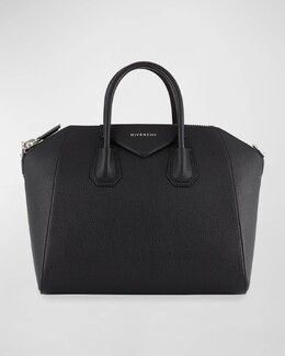 Сумка Antigona среднего размера с верхней ручкой из зерненой кожи Givenchy, цвет Black prod229360255 | black