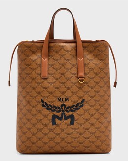 Мужской рюкзак Lauretos Sky на шнурке MCM, цвет Cognac prod268520172 | cognac