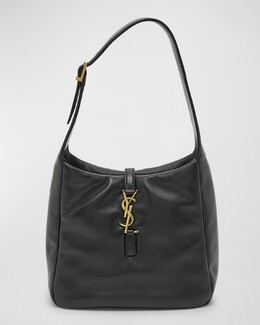Le 5 A 7 Маленькая кожаная сумка через плечо YSL с мягкой подкладкой Saint Laurent, цвет Black prod268670177 | black