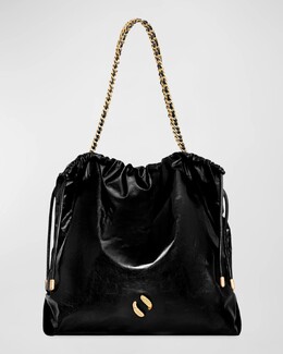 Мятая большая сумка среднего размера Zero Gravity Rebecca Minkoff, цвет Black prod268240052 | black