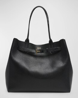 Большая большая сумка Audrey из зернистой кожи Tom Ford, цвет Black prod271660230 | black