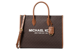 Michael Kors Сумка через плечо из искусственной кожи, женская, среднего размера, темно-коричневого цвета 35f2g7zt2b-brown